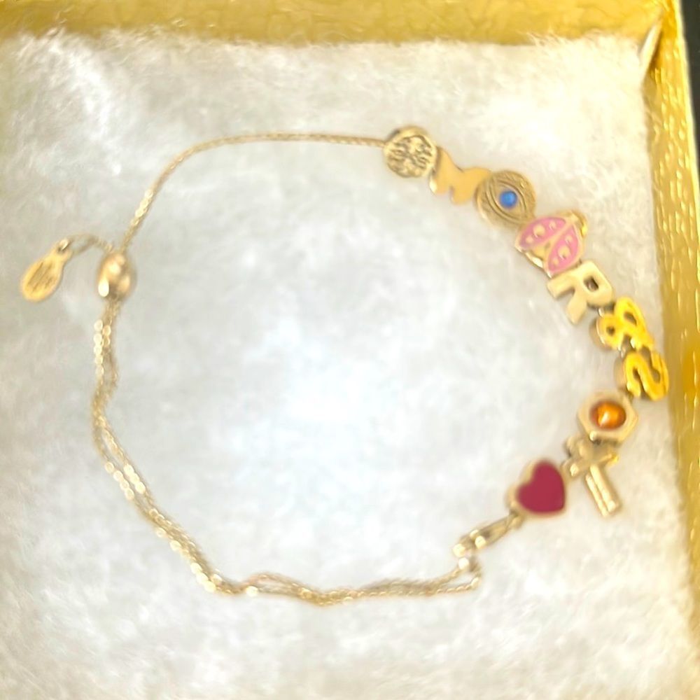 Alex & Ani Create Chain Clasp Bracelet With Slider Charms Expandable Bracelets - Picture 5 of 17